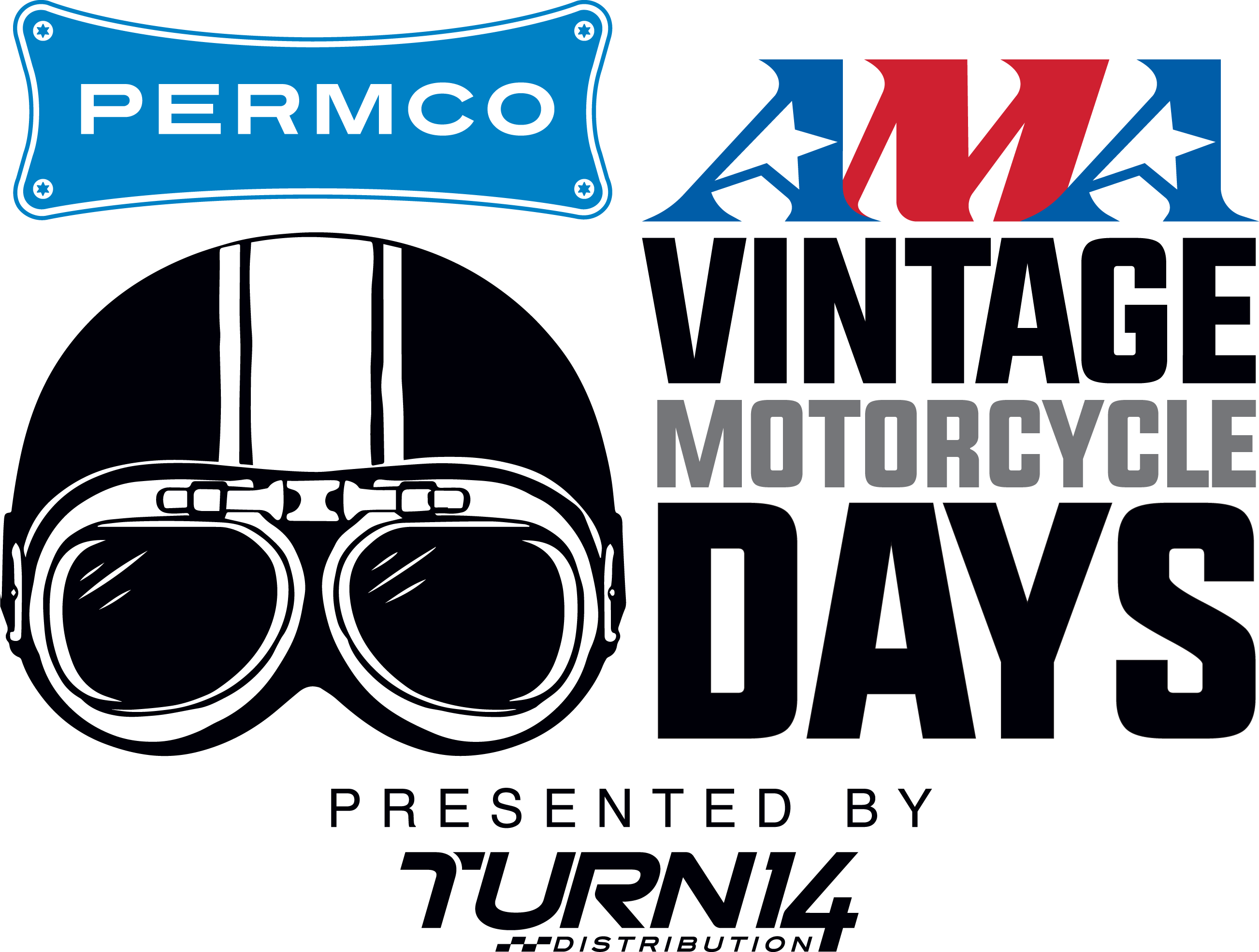 AMA Vintage Motorcycle Days Presented by Honda Logo
