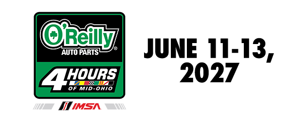 O'Reilly Auto Parts 4 Hours of Mid-Ohio Logo