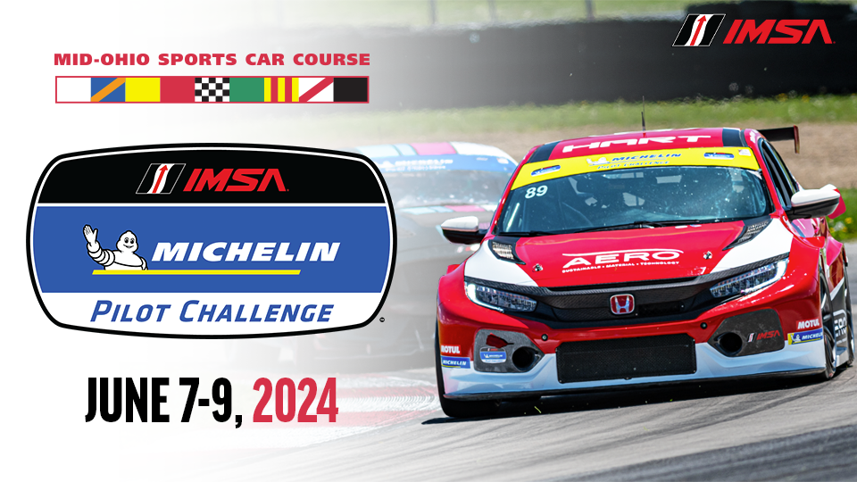 IMSA set to return to Mid-Ohio Sports Car Course in 2024 with Michelin Pilot Challenge