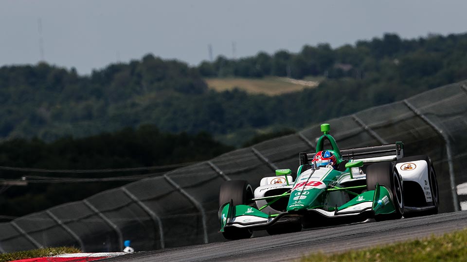 Colton Herta at Mid-Ohio