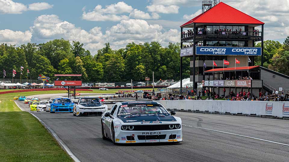 Trans Am Cars on track at Mid-Ohio