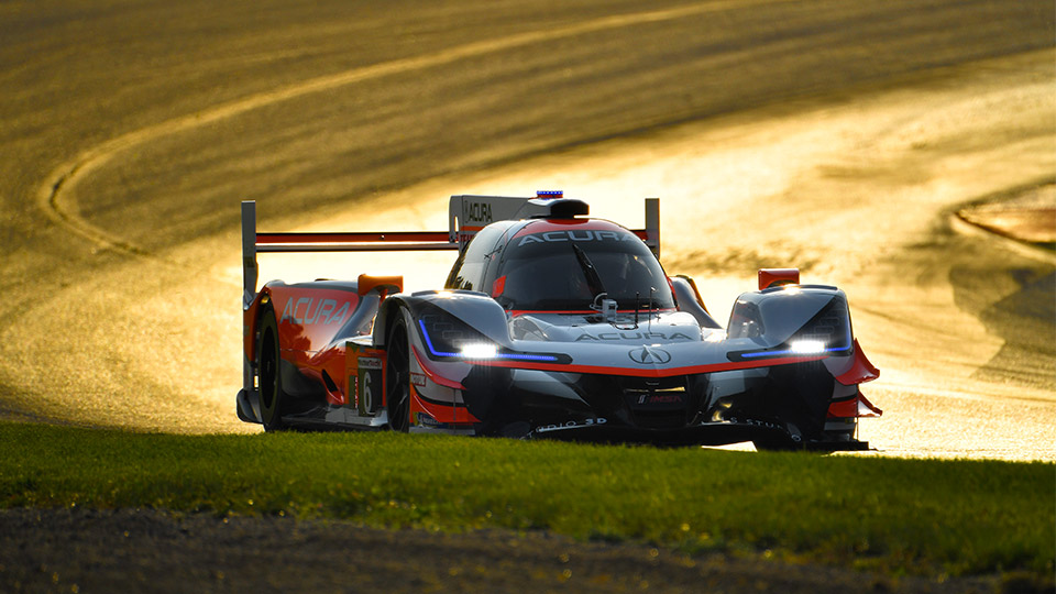 Acura DPi on track at Mid-Ohio Sports Car Course